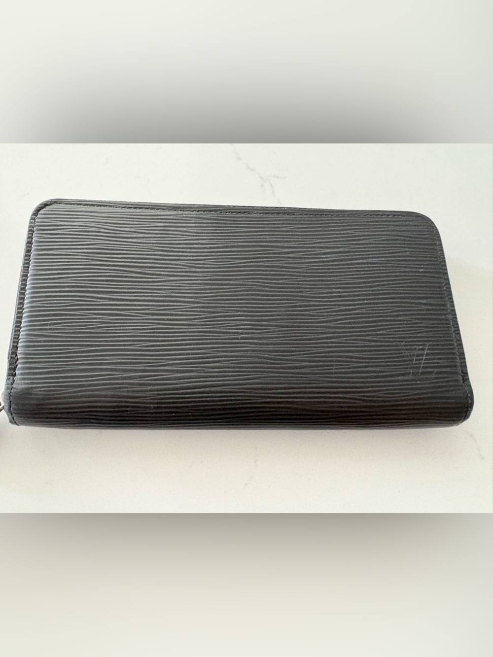 Louis Vuitton Black Epi Leather Zip Wallet